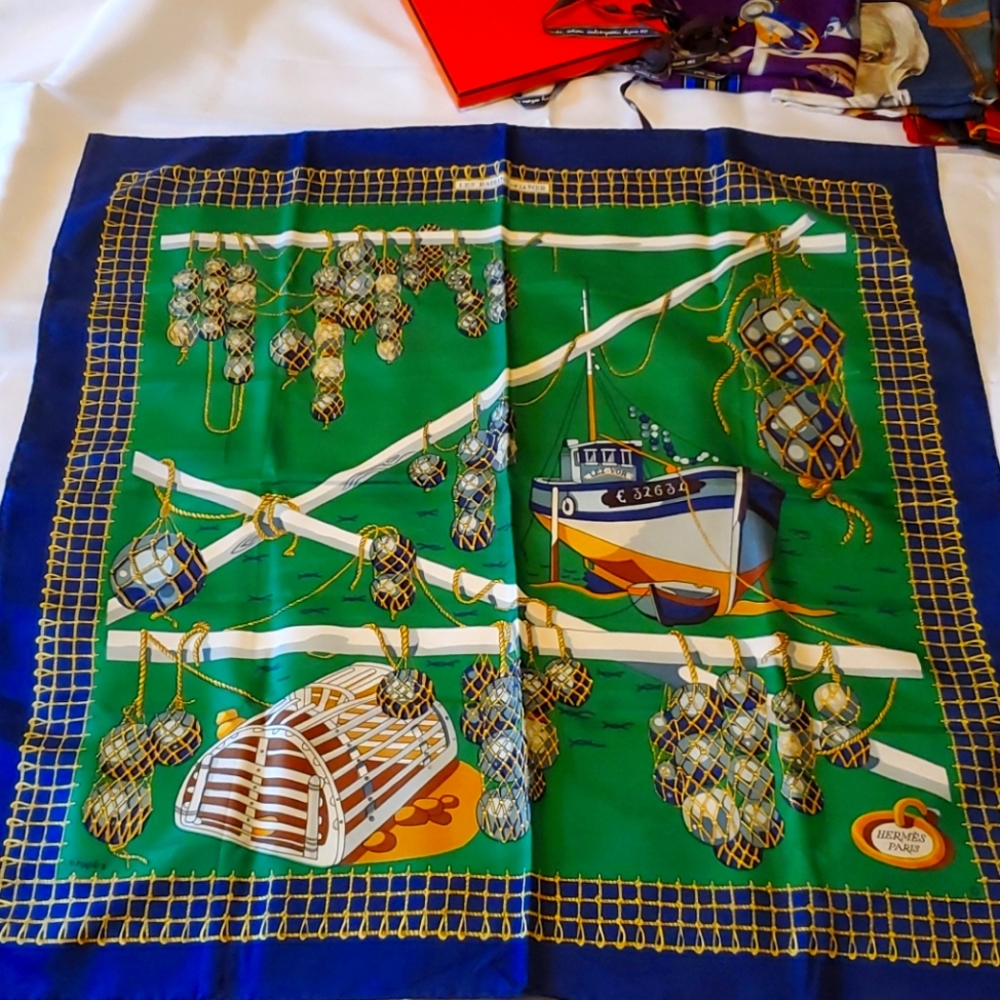Hermes Silk Scarf 90x90 Square
